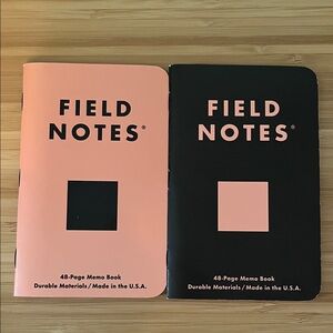 Bon Iver SABLE, fABLE limited edition Field Notes notebooks